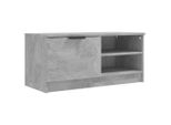 Syfax™ Mobile Porta Tv Grigio Cemento 80X35X36,5 Cm Legno Multistrato