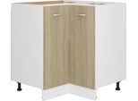 Syfax™ Mobile Angolare “Lyon” Rovere Sonoma 75,5X75,5X81,5 Cm