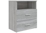 Syfax™ Comodino Grigio Sonoma 50X32X60 Cm