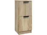 Syfax™ Credenza Rovere Sonoma 30X30X70 Cm In Legno Multistrato