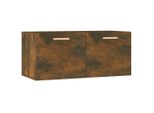 Syfax™ Mobile Parete Rovere Fumo 80X35X36,5 Cm In Legno Multistrato