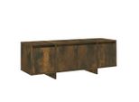 Syfax™ Mobile Porta Tv Rovere Fumo 120X30X40,5 Cm In Truciolato