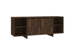 Syfax™ Mobile Porta Tv Rovere Fumo 130X35X50 Cm In Truciolato