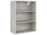 Syfax™ Armadietto Pensile A Parete Grigio Cemento 69,5X32,5X90 Cm