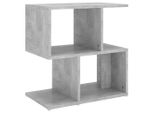 Syfax™ Comodino Grigio Cemento 50X30X51,5 Cm In Legno Multistrato