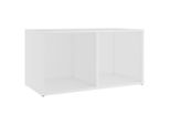 Syfax™ Mobile Porta Tv Bianco 72X35X36,5 Cm In Legno Multistrato