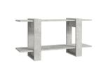 Syfax™ Libreria Grigio Cemento 100X30X51 Cm In Legno Multistrato