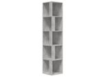 Syfax™ Armadio Angolare Grigio Cemento 33X33X164,5 Cm In Truciolato