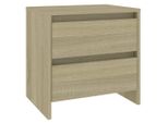 Syfax™ Comodino Rovere Sonoma 45X34,5X44,5 Cm In Truciolato