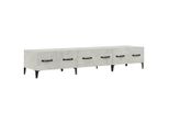 Syfax™ Mobile Porta Tv Grigio Cemento 150X34,5X30 Cm Legno Multistrato