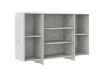 Syfax™ Credenza Grigio Cemento 120X30X75 Cm In Truciolato
