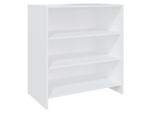 Syfax™ Credenza Bianca 70X40,5X75 Cm In Truciolato