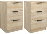 Syfax™ Comodini 2 Pz Rovere Sonoma 40X36X65 Cm