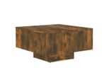 Syfax™ Tavolino Rovere Fumo 60X60X31,5 Cm In Legno Multistrato