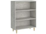 Syfax™ Credenza Grigio Cemento 69,5X32,5X90 Cm In Legno Multistrato