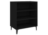 Syfax™ Credenza Nera 57X35X70 Cm In Legno Multistrato
