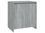 Syfax™ Credenza Grigio Sonoma 70X41X75 Cm In Legno Multistrato