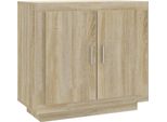 Syfax™ Credenza Rovere Sonoma 80X40X75 Cm In Legno Compensato