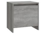 Syfax™ Comodino Grigio Sonoma 45X34X44,5 Cm In Truciolato