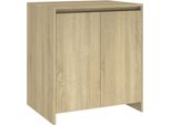 Syfax™ Credenza Rovere Sonoma 70X41X75 Cm In Legno Multistrato