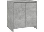 Syfax™ Credenza Grigio Cemento 70X41X75 Cm In Legno Multistrato