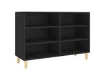 Syfax™ Credenza Nera 103,5X35X70 Cm In Legno Multistrato