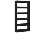 Syfax™ Libreria/Divisorio Nero 80X30X166 Cm In Truciolato