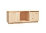Syfax™ Mobile Porta Tv 110,5X35X44 Cm In Legno Massello Di Pino