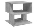 Syfax™ Tavolino Grigio Cemento 40X40X40 Cm In Legno Multistrato