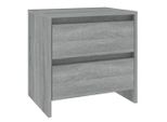 Syfax™ Comodino Grigio Sonoma 45X34,5X44,5 Cm In Truciolato