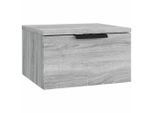 Syfax™ Comodino A Muro Grigio Sonoma 34X30X20 Cm