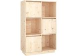 Syfax™ Credenza 74X35X117 Cm In Legno Massello Di Pino