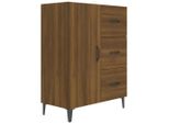 Syfax™ Credenza Rovere Marrone 69,5X34X90 Cm In Legno Multistrato