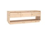 Syfax™ Mobile Porta Tv 110,5X34X40 Cm In Legno Massello Di Pino