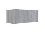 Syfax™ Mobile Tv Grigio Sonoma 80X30X30 Cm Legno Multistrato