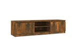 Syfax™ Mobile Tv Rovere Fumo 140X40X35,5 Cm In Legno Multistrato