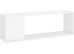 Syfax™ Mobile Tv Bianco Lucido 100X24X32 Cm In Truciolato