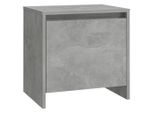Syfax™ Comodino Grigio Cemento 45X34X44,5 Cm In Truciolato