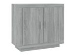 Syfax™ Credenza Grigio Sonoma 80X40X75 Cm In Legno Multistrato