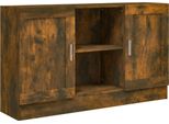 Syfax™ Credenza Rovere Fumo 120X30,5X70 Cm In Legno Multistrato