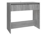 Syfax™ Tavolo Consolle Grigio Sonoma 89X41X76,5 Cm In Acciaio