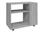 Syfax™ Tavolino Da Salotto Grigio Sonoma 70X35X55 Cm Legno Multistrato