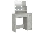 Syfax™ Toeletta Con Led Grigio Cemento 86,5X35X136 Cm