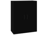 Syfax™ Armadietto Pensile A Parete Nero 69,5X32,5X90 Cm