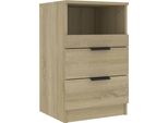 Syfax™ Comodino Rovere Sonoma In Legno Multistrato