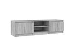 Syfax™ Mobile Tv Grigio Sonoma 140X40X35,5 Cm In Legno Multistrato