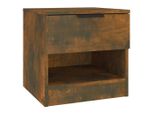 Syfax™ Comodino Rovere Fumo In Legno Multistrato
