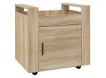 Syfax™ Carrello Scrivania Rovere Sonoma 60X45X60 Cm Legno Multistrato