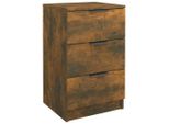 Syfax™ Comodino Rovere Fumo 40X36X65 Cm