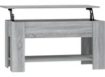Syfax™ Tavolino Da Salotto Grigio Sonoma 101X49X52Cm Legno Multistrato